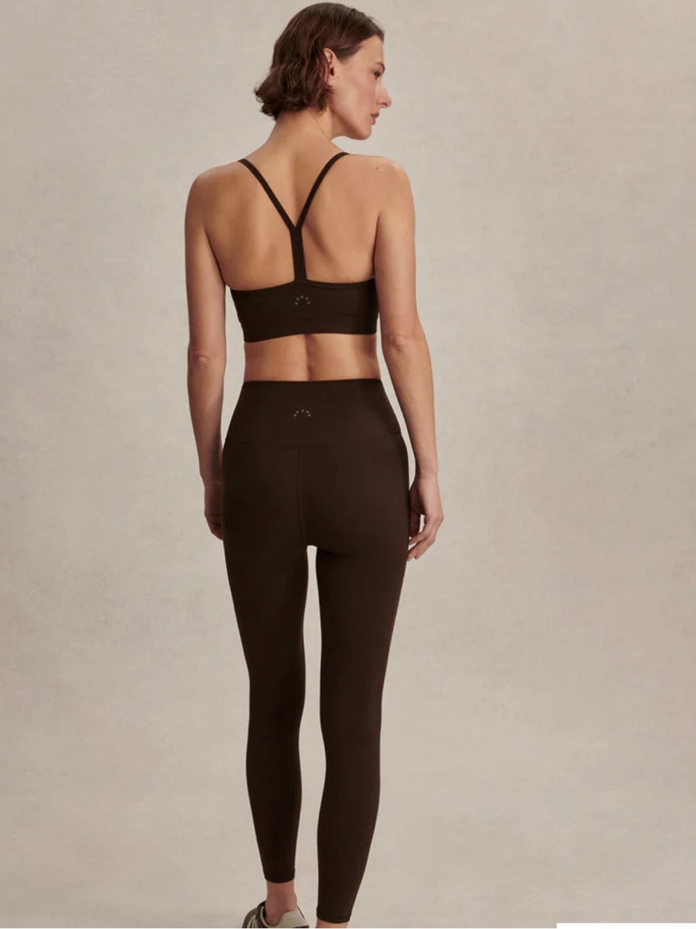 Varley Chocolate Brown High-Rise Leggings